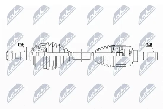 Antriebswelle Vorderachse links NTY NPW-ME-051 Bild Antriebswelle Vorderachse links NTY NPW-ME-051