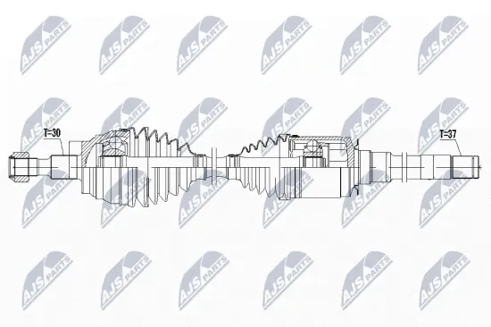 Antriebswelle Vorderachse rechts Vorderachse NTY NPW-ME-052 Bild Antriebswelle Vorderachse rechts Vorderachse NTY NPW-ME-052