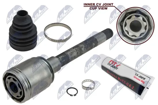 Gelenksatz, Antriebswelle Vorderachse rechts NTY NPW-ME-054 Bild Gelenksatz, Antriebswelle Vorderachse rechts NTY NPW-ME-054