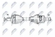 Antriebswelle Vorderachse rechts NTY NPW-ME-063
