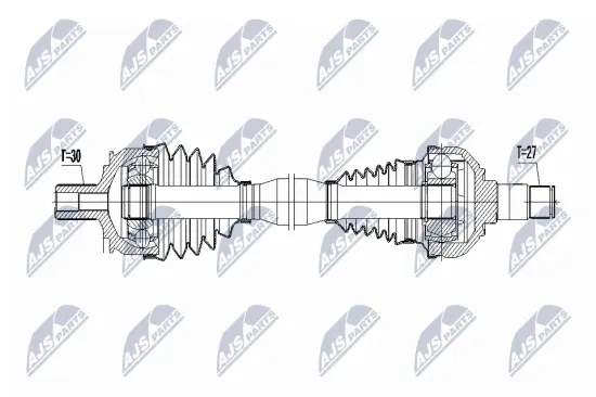 Antriebswelle Hinterachse rechts Hinterachse links Hinterachse links NTY NPW-VV-173 Bild Antriebswelle Hinterachse rechts Hinterachse links Hinterachse links NTY NPW-VV-173