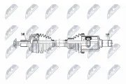 Antriebswelle Vorderachse rechts NTY NPW-ME-078