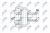 Gelenksatz, Antriebswelle Vorderachse rechts NTY NPW-ME-080 Bild Gelenksatz, Antriebswelle Vorderachse rechts NTY NPW-ME-080