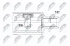 Gelenksatz, Antriebswelle Vorderachse links NTY NPW-ME-088 Bild Gelenksatz, Antriebswelle Vorderachse links NTY NPW-ME-088
