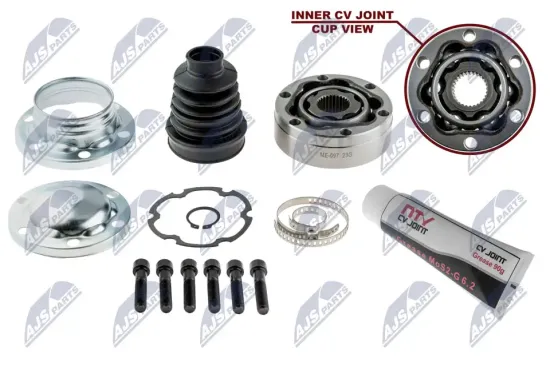 Gelenksatz, Antriebswelle beidseitig Vorderachse NTY NPW-ME-097 Bild Gelenksatz, Antriebswelle beidseitig Vorderachse NTY NPW-ME-097
