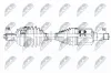Antriebswelle Vorderachse rechts NTY NPW-ME-104