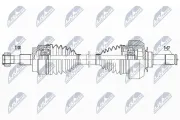 Antriebswelle Hinterachse Hinterachse links Hinterachse rechts NTY NPW-ME-142
