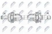 Antriebswelle Hinterachse NTY NPW-ME-160