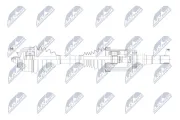 Antriebswelle Vorderachse rechts NTY NPW-ME-168