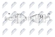 Antriebswelle Vorderachse links NTY NPW-ME-180