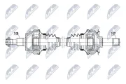 Antriebswelle Hinterachse links Hinterachse rechts NTY NPW-ME-200
