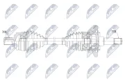 Antriebswelle Hinterachse links NTY NPW-ME-224