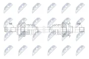 Antriebswelle Hinterachse links Hinterachse rechts NTY NPW-ME-226