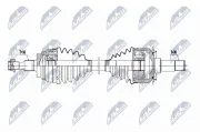 Antriebswelle Hinterachse links Hinterachse rechts NTY NPW-ME-229
