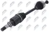 Antriebswelle Vorderachse links NTY NPW-ME-231 Bild Antriebswelle Vorderachse links NTY NPW-ME-231