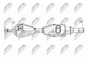 Antriebswelle Vorderachse links NTY NPW-ME-231