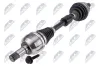 Antriebswelle Vorderachse links NTY NPW-ME-238