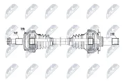 Antriebswelle Hinterachse links Hinterachse rechts NTY NPW-ME-254