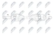 Antriebswelle Vorderachse links NTY NPW-MG-000