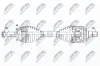 Antriebswelle Hinterachse links NTY NPW-MS-075 Bild Antriebswelle Hinterachse links NTY NPW-MS-075