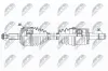Antriebswelle Vorderachse links NTY NPW-MS-079 Bild Antriebswelle Vorderachse links NTY NPW-MS-079