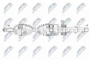 Antriebswelle Vorderachse rechts NTY NPW-MS-092