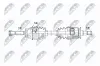 Antriebswelle Hinterachse links NTY NPW-MS-096 Bild Antriebswelle Hinterachse links NTY NPW-MS-096