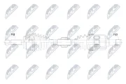 Antriebswelle Vorderachse links NTY NPW-MS-098