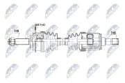 Antriebswelle Vorderachse links NTY NPW-MS-102