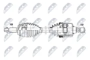 Antriebswelle Vorderachse links NTY NPW-MS-120