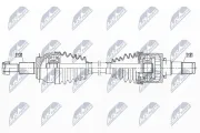 Antriebswelle Vorderachse links NTY NPW-MZ-080