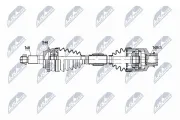 Antriebswelle Vorderachse links NTY NPW-MZ-086