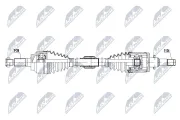 Antriebswelle Vorderachse links NTY NPW-MZ-096