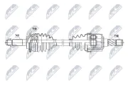 Antriebswelle Hinterachse links NTY NPW-MZ-133