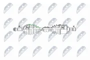 Antriebswelle Vorderachse links NTY NPW-NS-040