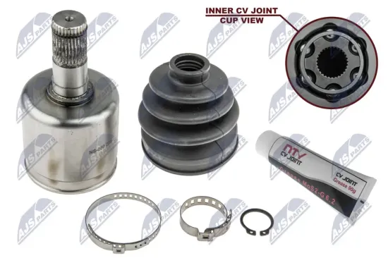 Gelenksatz, Antriebswelle getriebeseitig Vorderachse links NTY NPW-NS-050 Bild Gelenksatz, Antriebswelle getriebeseitig Vorderachse links NTY NPW-NS-050