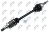 Antriebswelle Vorderachse links NTY NPW-NS-068 Bild Antriebswelle Vorderachse links NTY NPW-NS-068