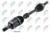 Antriebswelle Vorderachse links NTY NPW-NS-162 Bild Antriebswelle Vorderachse links NTY NPW-NS-162