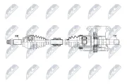 Antriebswelle Vorderachse rechts NTY NPW-PL-150