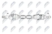 Antriebswelle Vorderachse rechts NTY NPW-NS-206