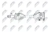 Antriebswelle Vorderachse links NTY NPW-NS-218 Bild Antriebswelle Vorderachse links NTY NPW-NS-218