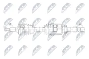 Antriebswelle Vorderachse rechts NTY NPW-NS-227
