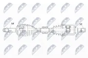 Antriebswelle Vorderachse links NTY NPW-BM-179