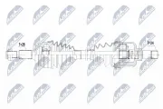 Antriebswelle Vorderachse links NTY NPW-PE-021