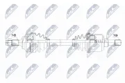 Antriebswelle Vorderachse links NTY NPW-PE-025