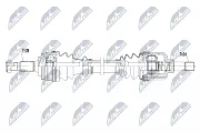 Antriebswelle Vorderachse rechts NTY NPW-PL-083