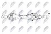 Antriebswelle Vorderachse rechts NTY NPW-PE-079