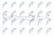 Antriebswelle Vorderachse rechts NTY NPW-PE-120