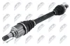 Antriebswelle Vorderachse links NTY NPW-PE-122 Bild Antriebswelle Vorderachse links NTY NPW-PE-122