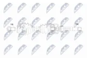 Antriebswelle Vorderachse rechts NTY NPW-PE-124